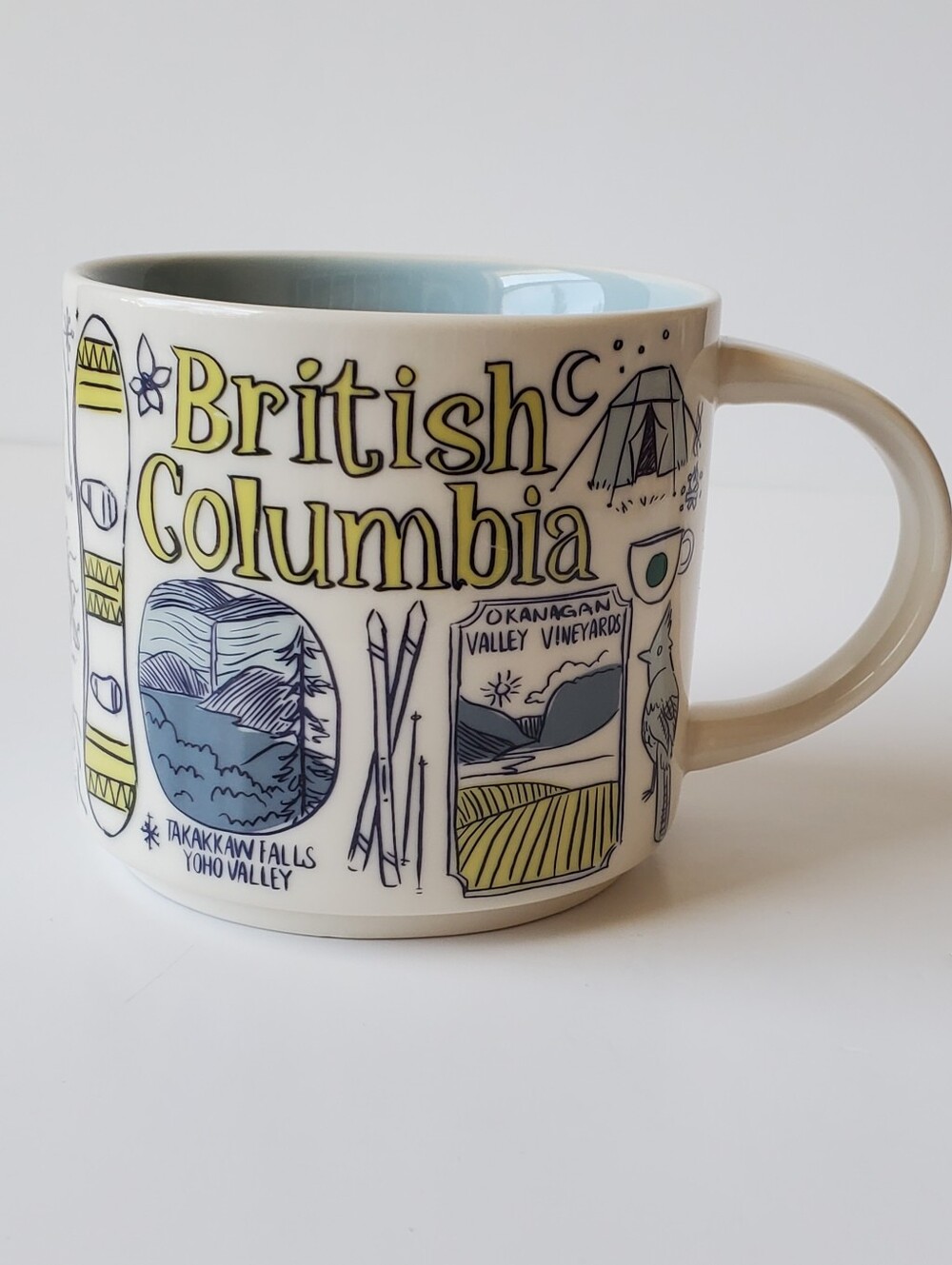 Starbucks Been There Series British Columbia BC Mug 14oz Across the Globe 2018